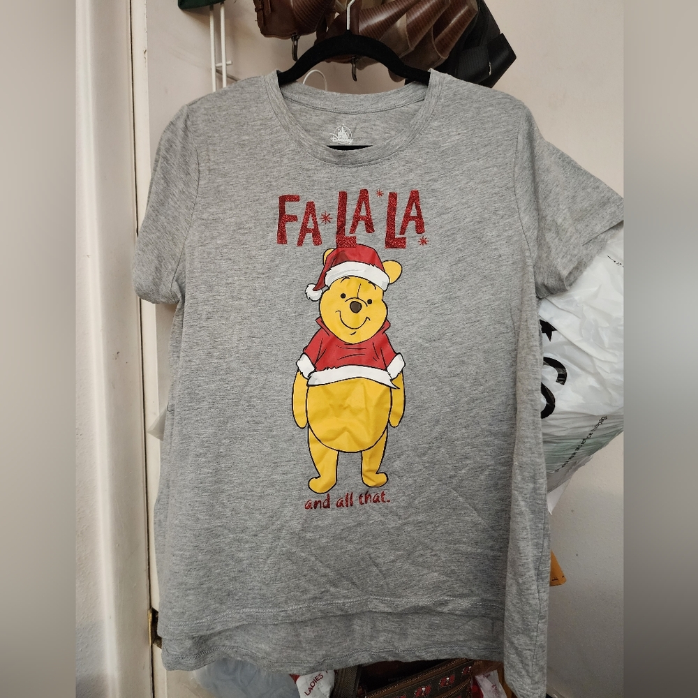 Disney Winnie the Pooh Christmas shirt